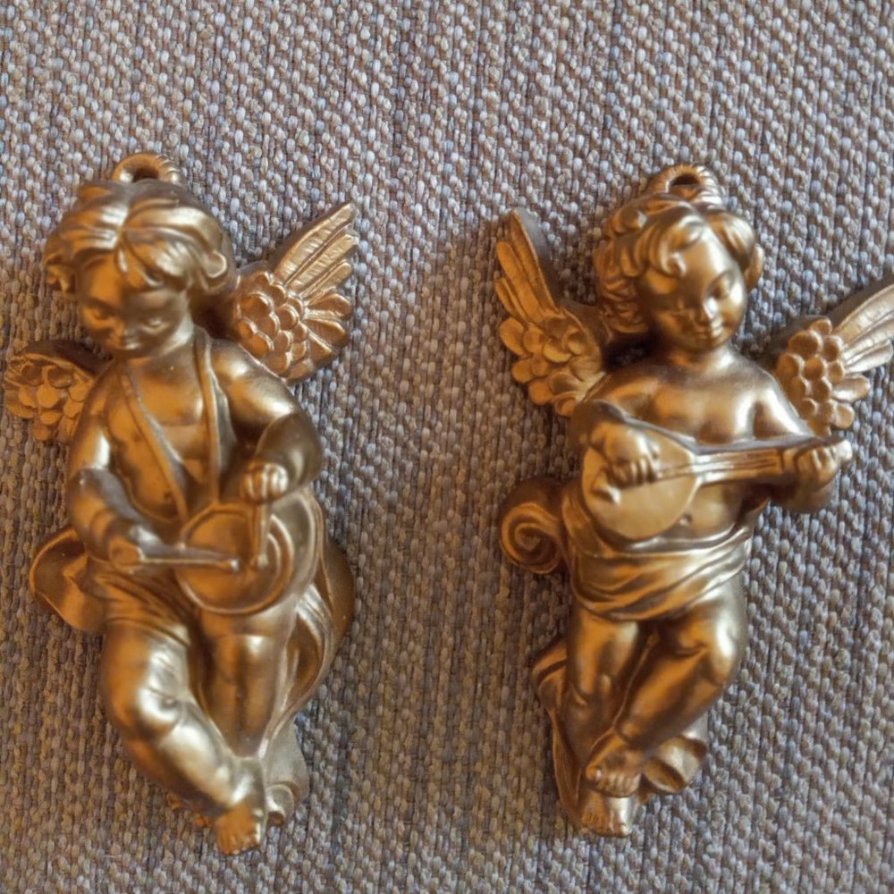 Vintage Miniature Musical Cherubs